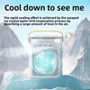 Portable Humidifier Fan Air Conditioner Household Hydrocooling Portable Air Adjustment For Office 3 Speed Fan