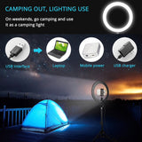 14 inch Selfie Ring Light with Tripod Stand & Cell Phone Holder for Live Stream/Makeup