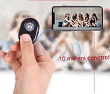 Bluetooth Remote Shutter for Smartphones Wireless Camera Remote Control