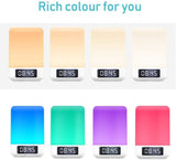 Portable Night Light with Wireless Bluetooth Speaker Touch Control Color LED