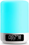 Portable Night Light with Wireless Bluetooth Speaker Touch Control Color LED