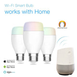 Tuya App Smart LED bulb E27 energy saving dimmer wifi bulb compatible with Google home and Alexa