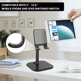 Cell Phone Stand for Desk,Phone Holder Stand Compatible with All Mobile Phones Tablet