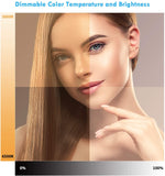 14 inch Selfie Ring Light with Tripod Stand & Cell Phone Holder for Live Stream/Makeup