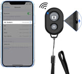 Bluetooth Remote Shutter for Smartphones Wireless Camera Remote Control