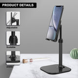 Cell Phone Stand for Desk,Phone Holder Stand Compatible with All Mobile Phones Tablet
