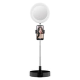 Foldable 6" LED Makeup Ring Light with Stand Phone Holder for Live Broadcast Selfie Video Light