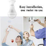 360 degree Wifi VR Panoramic HD CCTV  Light Bulb Surveillance Camera