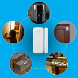 Tuya Home Security System GSM Magnetic Door Sensor Alarm Smart WiFi Door Window Sensor Alarm