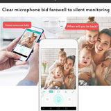 360 degree Wifi VR Panoramic HD CCTV  Light Bulb Surveillance Camera