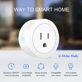 Tuya Mini Wifi Smart Plug Wifi Smart Socket Outlet