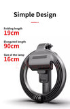 6.3'' Selfie Ring light with Extendable Portable Selfie Stick & Flexible Phone Holder perfect for Live Stream/Makeup/Photography/YouTube Video