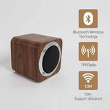 Wooden  Portable Bluetooth Speaker Creative Solid Wood Subwoofer