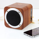 Wooden  Portable Bluetooth Speaker Creative Solid Wood Subwoofer