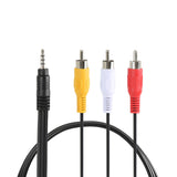 RCA Cable Male to 3.5mm Aux Male AV Cable Cord 3M