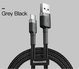 BASEUS CAFULE SERIES 3A USB FAST DATA CHARGING CABLE FOR USB-C 1M