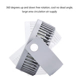 USB Portable Desktop 2-head Aromatherapy Fan