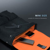 Foldable Portable Bluetooth Keyboard with Stand, Aluminum Alloy Housing, for iPad, iPhone,Android Devices, and Windows Tablets, Laptops