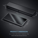 Foldable Portable Bluetooth Keyboard with Stand, Aluminum Alloy Housing, for iPad, iPhone,Android Devices, and Windows Tablets, Laptops