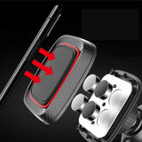 Magnetic Car Mount Holder Air Vent Clip Adjustable 360Degree Rotating