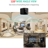 Mini Spy Camera 1080P HD Wireless Hidden Camera with 32GB SD Card Night Vision and Motion Detection