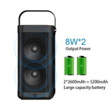 Outdoor Bluetooth Speaker 16W with 5200mA battery SARDiNE A9