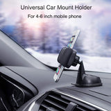 Universal Phone Holder For Car Silicone Sucker Cell Phone Car Mount Windshield Mobile Phone Holder Stand Suction Stick Dashboard