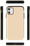 Goospery SkySlide Case for Apple iPhone 11 6.1" Dual Layer Bumper Cover with Card Holder