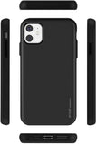 Goospery SkySlide Case for Apple iPhone 11 6.1" Dual Layer Bumper Cover with Card Holder
