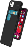 Goospery SkySlide Case for Apple iPhone 11 6.1" Dual Layer Bumper Cover with Card Holder
