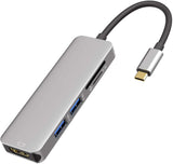 7-in-1 USB C HUB HDMI Adaptor PD Charger for Macbook and Type C Devices