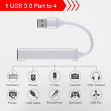 USB HUB 3 0 Adapter 4 Port USB 3.0 High Speed Splitter OTG Adapter for Macbook Notebook PC