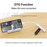 USB C to USB 3.0 Hub, Ultra Slim Thunderbolt to 4 USB Ports OTG Adapter