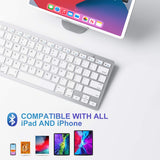 Ultra-Slim Wireless Bluetooth Keyboard for Tablets/Smart Phones/Computers