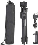 YUNTENG 5208 Extendable Selfie Stick Tripod  with Remote Control for Phone Camera