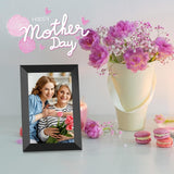 Frameo 10.1 Inch WiFi Digital Picture Frame, 1280x800 HD IPS Touch Screen Photo Frame Electronic, 32GB Memory