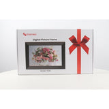 Frameo 10.1 Inch WiFi Digital Picture Frame, 1280x800 HD IPS Touch Screen Photo Frame Electronic, 32GB Memory