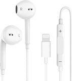 Wired Earphones with Lightning Connector iPhone Wired Headphones Earbuds for iPhone 14/13/12/11/SE/X/XR/XS