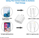 USB-C Charger Block for iPhone 17 Charging Plug, Fast USB C Wall Cube Power Adapter for iPhone16E/17/Air/Pro/Plus/Pro Max/15/14/13/12/11,for iPad Pro/Air/Mini USB-C Charge Block