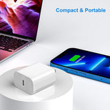 USB-C Charger Block for iPhone 17 Charging Plug, Fast USB C Wall Cube Power Adapter for iPhone16E/17/Air/Pro/Plus/Pro Max/15/14/13/12/11,for iPad Pro/Air/Mini USB-C Charge Block