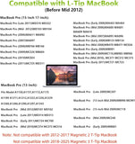 Mac Book Pro Charger 85W L-Tip Mag 1 Power Adapter, Compatible with Mac Book Pro 13 15 17 inch（Before Mid 2012）