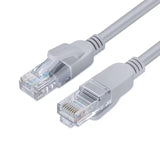 Cat5e Ethernet Cable, Long Cat 5e Internet Cable, White Snagless Patch Cord, UV Resistant, Flexible, Network, LAN, PoE, Standard RJ45 Connector for PC, Server, Router, Modem, PS5