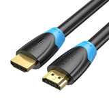 Mindpure 4K HDMI Cable 10Feet | High Speed, Braided Nylon & Gold Connectors, 4K @ 60Hz, Ultra HD, 2K, 1080P, Dolby & ARC Compatible | for Laptop, Monitor, PS5, PS4, Xbox One, Fire TV, Apple TV & More