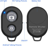 Bluetooth Remote Shutter for Smartphones Wireless Camera Remote Control