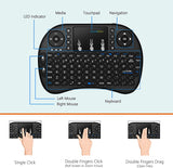 Mini Wireless Handheld Keyboard with Touchpad, 2.4Ghz Wireless