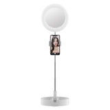 Foldable 6" LED Makeup Ring Light with Stand Phone Holder for Live Broadcast Selfie Video Light