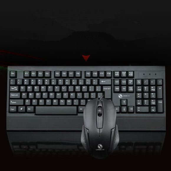 USB Keyboard and Mouse Set for Gaming and Office