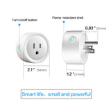 Tuya Mini Wifi Smart Plug Wifi Smart Socket Outlet