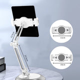Desktop Holder Stand for Tablet iPad Mini Pro Air Mobile Phone Shoot Video Live Streaming Youtube Tiktok Zoom Meeting