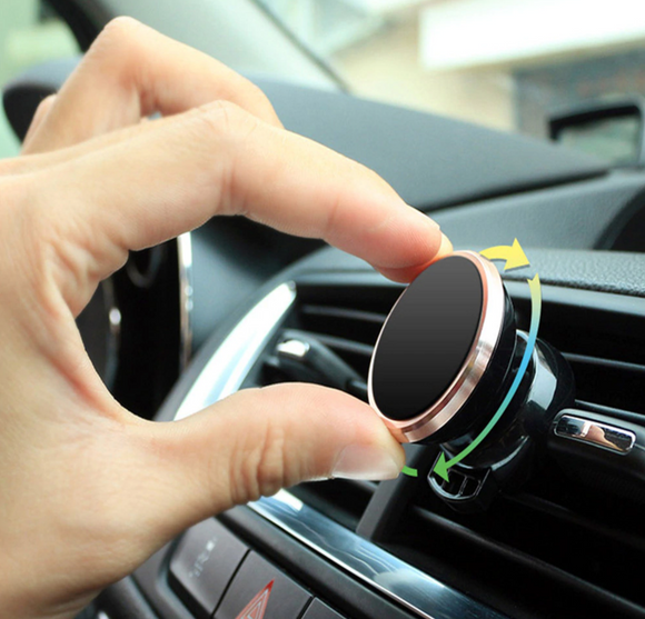 Universal Car Phone Holder Magnetic Air Vent Mount